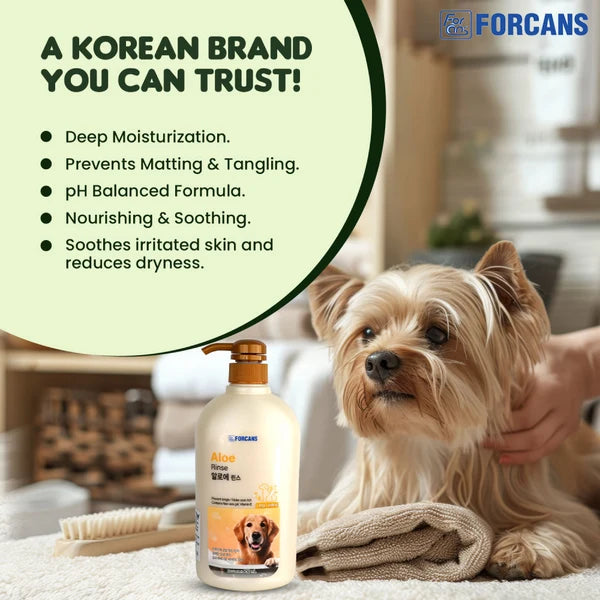 FORCANS ALOE RINSE CONDITIONER 750 ML