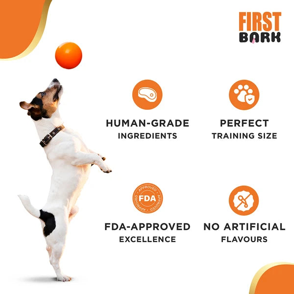 FIRST BARK CHICKEN TRAINING CUBES 350GM