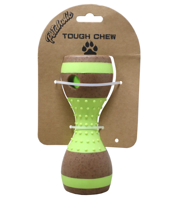 PETAHOLIC DUAL COLOUR DRUM SQUEAKY TOY