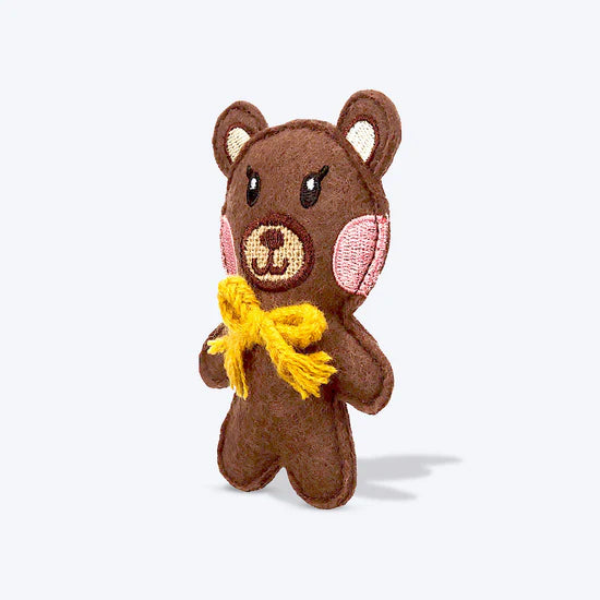 BEAR FABRIC CATNIP 10 CM
