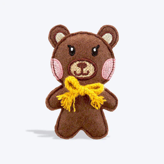 BEAR FABRIC CATNIP 10 CM
