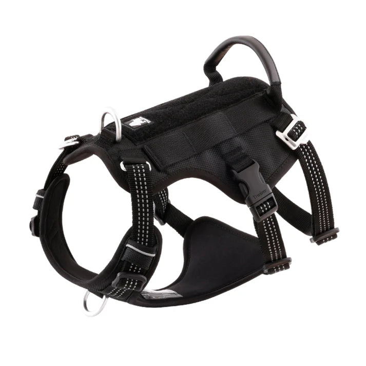 TRUELOVE ESCAPE PROOF DOG HARNESS BLACK L
