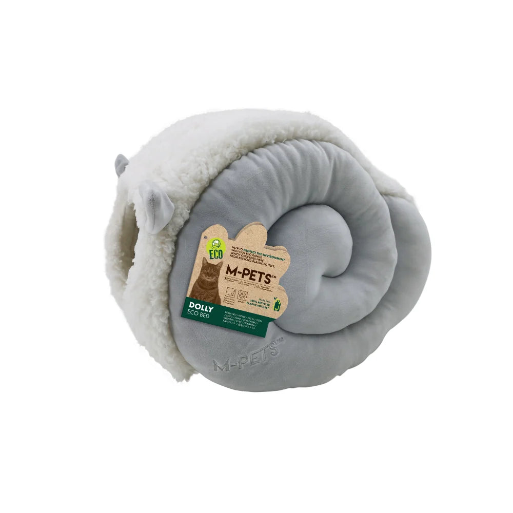 M PETS DOLLY ECO BED GREY