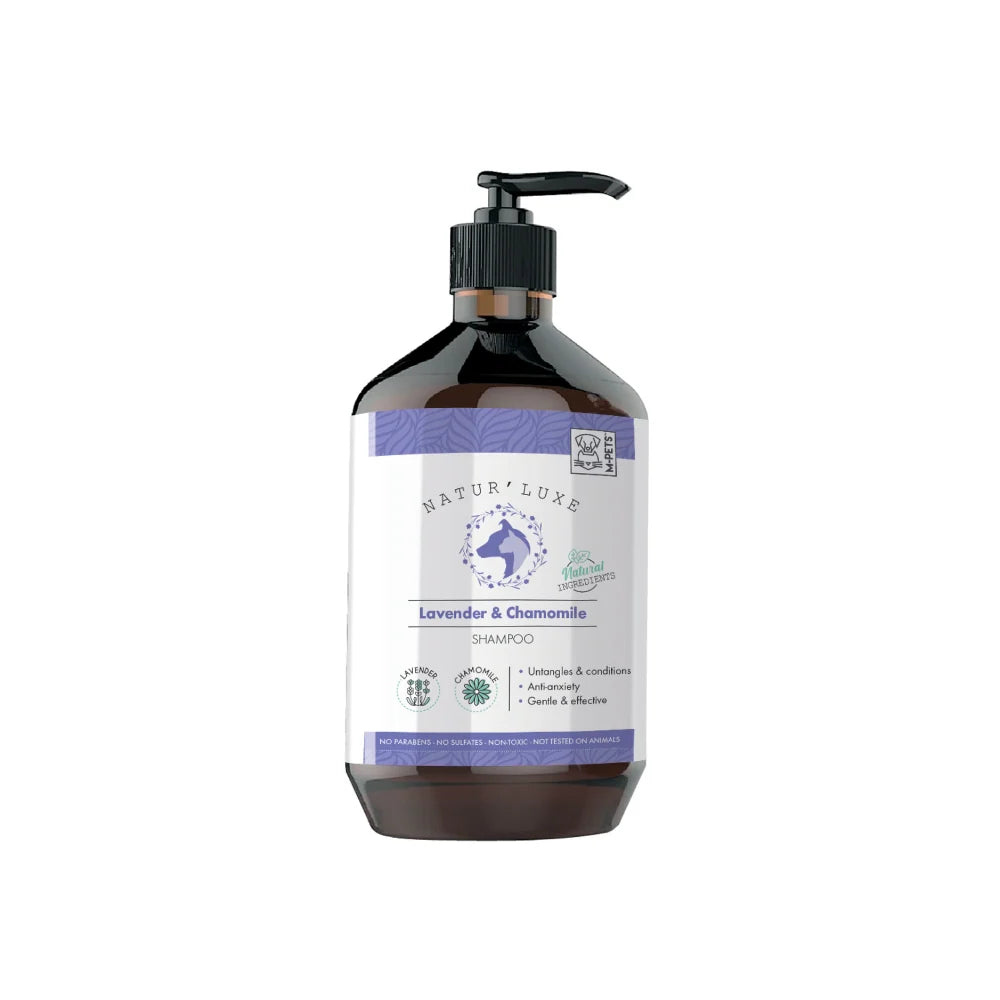 M PETS NATURLUXE LAVENDER CHAMOMILE SHAMPOO 500ML