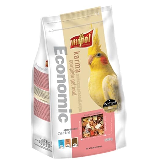 VITAPOL ECONOMIC FOOD FOR COCKATIEL 1200G