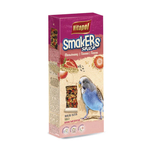 VITAPOL STRAWBERRY SMARKERS FOR BUDGIE 90G