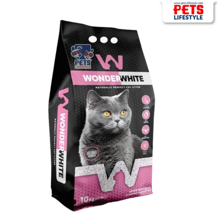 WONDERWHITE CAT LITTER BABY POWDER 5KG