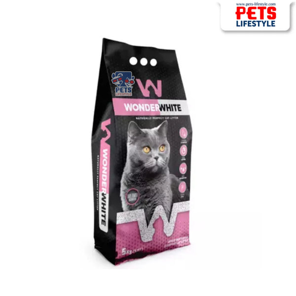 WONDERWHITE CAT LITTER BABY POWDER 5KG