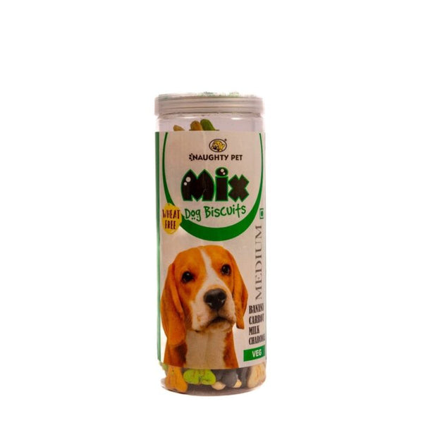 NAUGHTY PET MIX VEG MEDIUM 550G