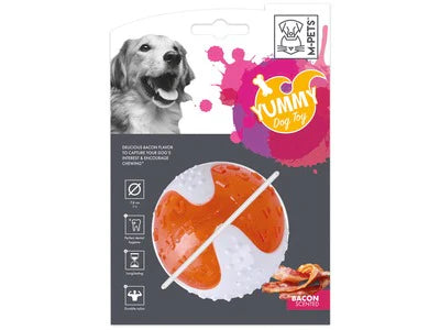 M PETS YUMMY TOY WITH BACON FLAVOR