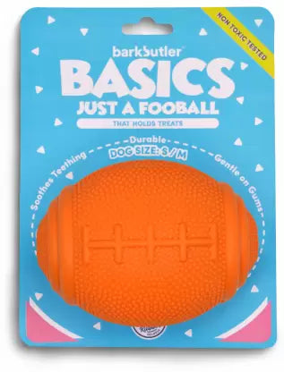 BARKBUTLER JUST A FOOTBALL SMALL ORANGE