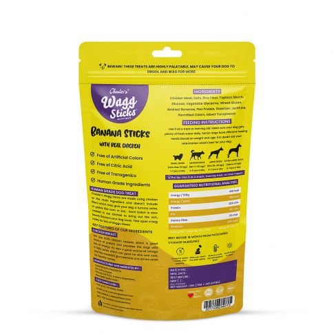CHESTER WAGG STICKS BANANA 70G