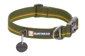 RUFFWEAR FLAT OUT COLLAR FOREST HORIZON MEDIUM 14 20