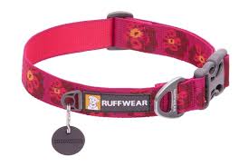 RUFFWEAR FLAT OUT COLLAR ALPENGLOW BURST SMALL 11 14