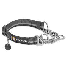 RUFFWEAR CHAIN REACTION MARTINGALE COLLAR GRANITE GRAY LARGE