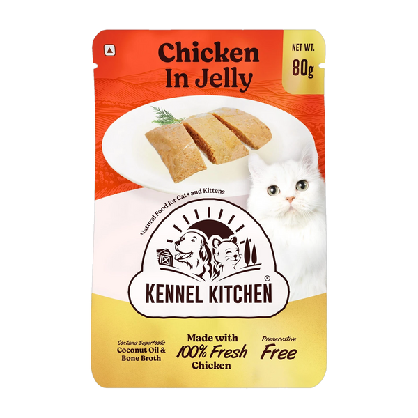 KENNEL KITCHEN CHICKEN IN JELLY 80G