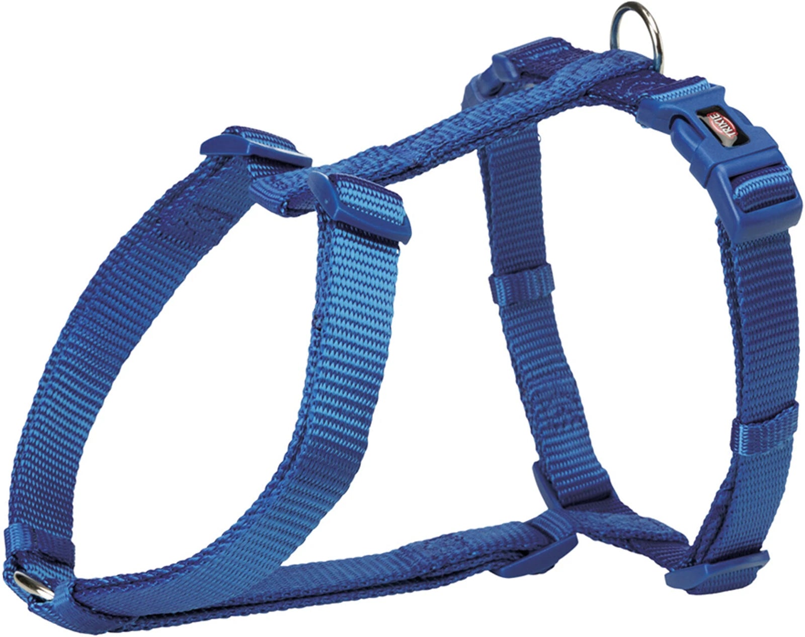 TRIXIE PREMIUM H HARNESS S M 42 60CM 15MM ROYAL BLUE