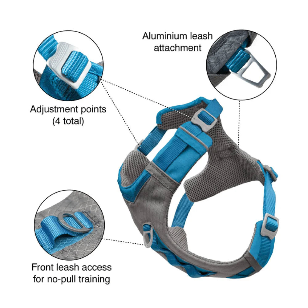KURGO JOURNEY AIR HARNESS BLUE L