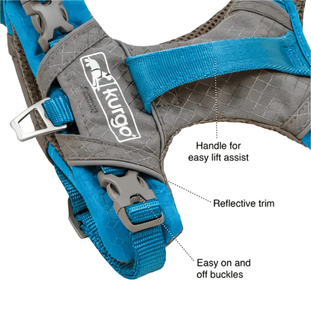 KURGO JOURNEY AIR HARNESS BLUE L