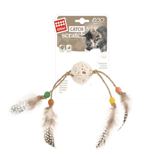 GIGWI CATCH SCRATCH ECO LINE BEIGE