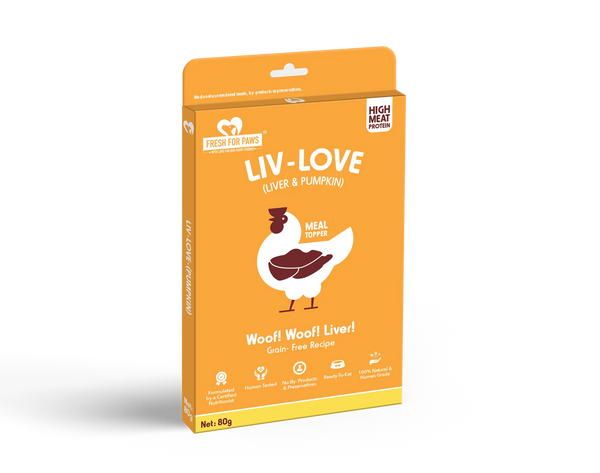 FRESH FOR PAWS PUMKIN LIV LOVE PUMPKIN  80GM