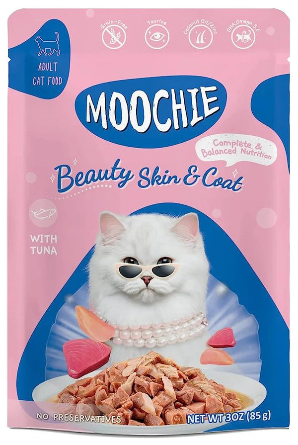 MOOCHIE BSK CAT FOOD MINCE WITH TUNA 85G
