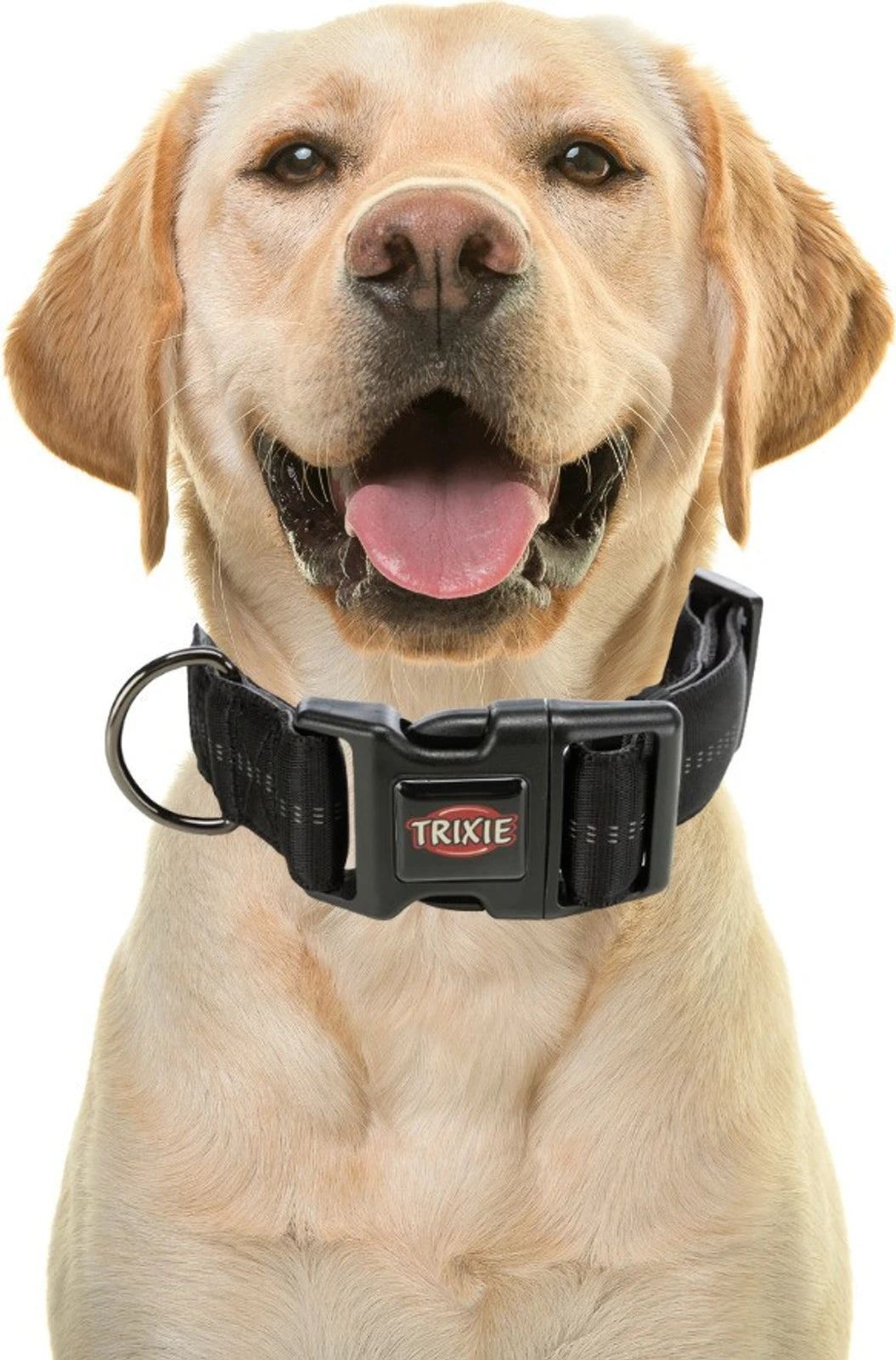 TRIXIE SOFTLINE ELEGANCE EXTRA WIDE COLLAR M L 40 55CM 38CM BLACK GRAPHITE