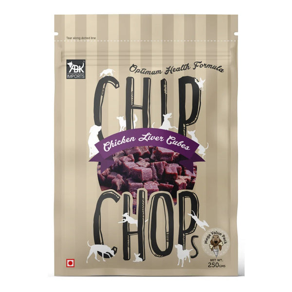 CHIP CHOP CHICKEN LIVER CUBES 250GM