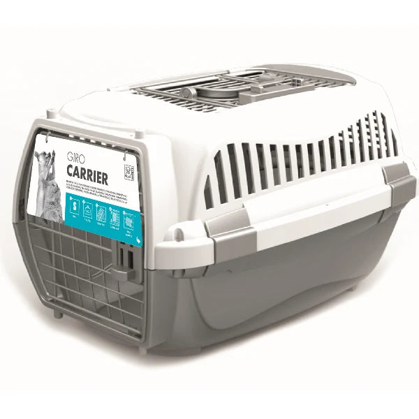 M PETS GIRO CARRIER GREY WHITE MEDIUM 22.5 INCH