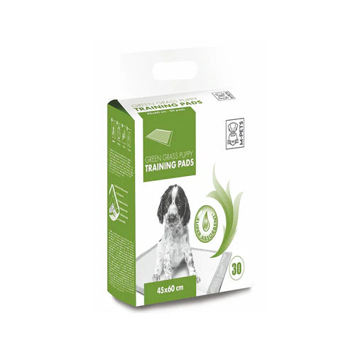 M PET GREEN GRASS PUPPY TRAINING PADS 45X60 30 PCS