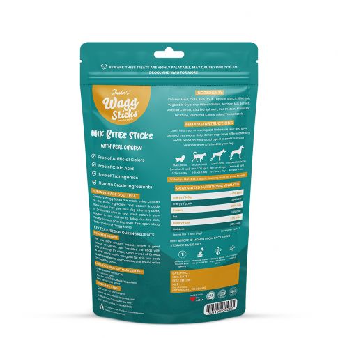 CHESTER WAGG STICKS MIX BITES 70G
