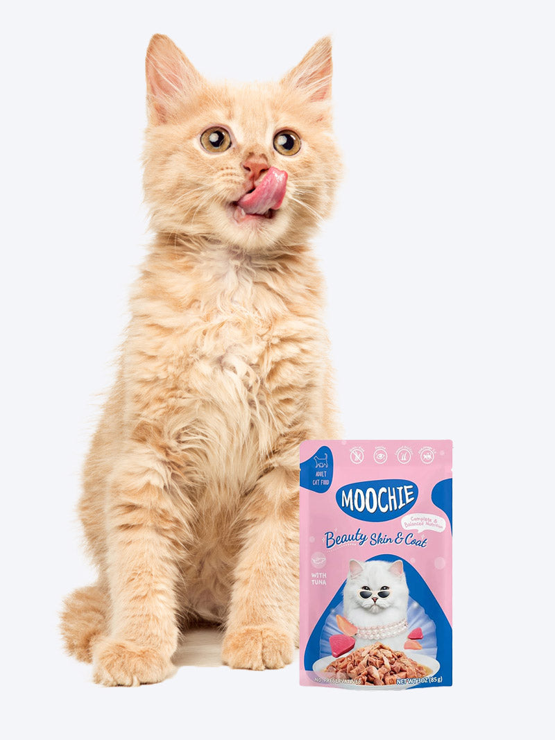 MOOCHIE BSK CAT FOOD MINCE WITH TUNA 85G