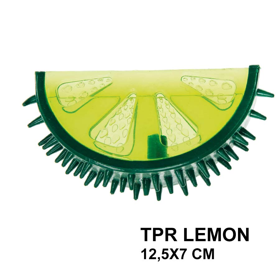 LEMON IN TPR 12.5X7 CM