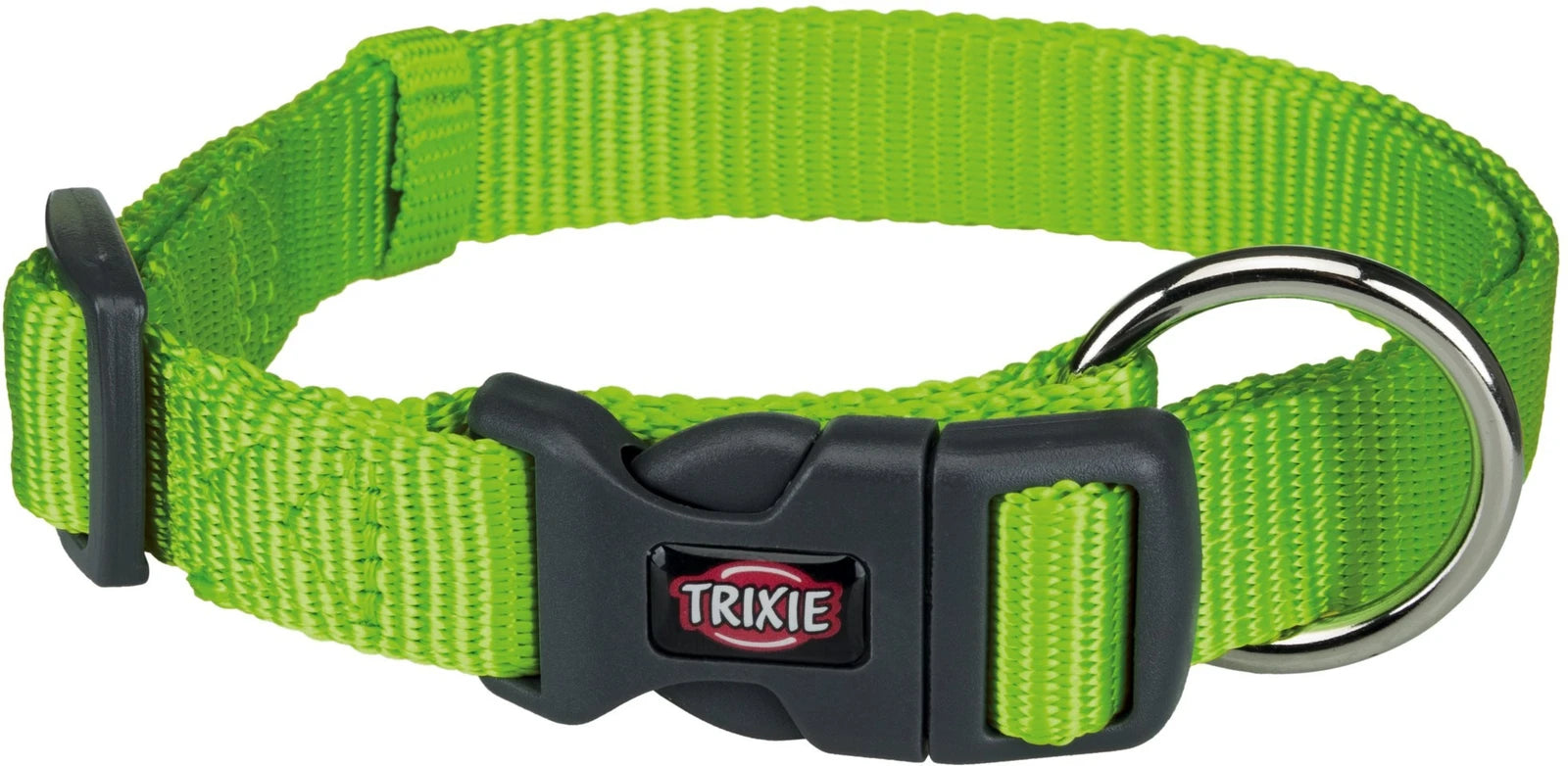 TRIXIE PREMIUM COLLAR S M 30 45CM 15MM GREEN APPLE