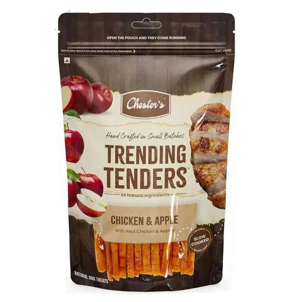 CHESTER TRENDING TENDERS CHICKEN & APPLE 50GM