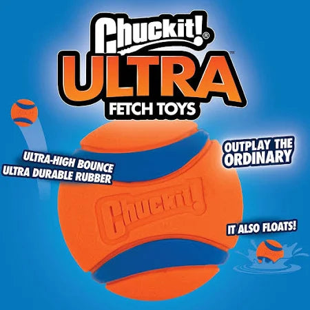 CHUCKIT ULTRA BALL 1PK MEDIUM