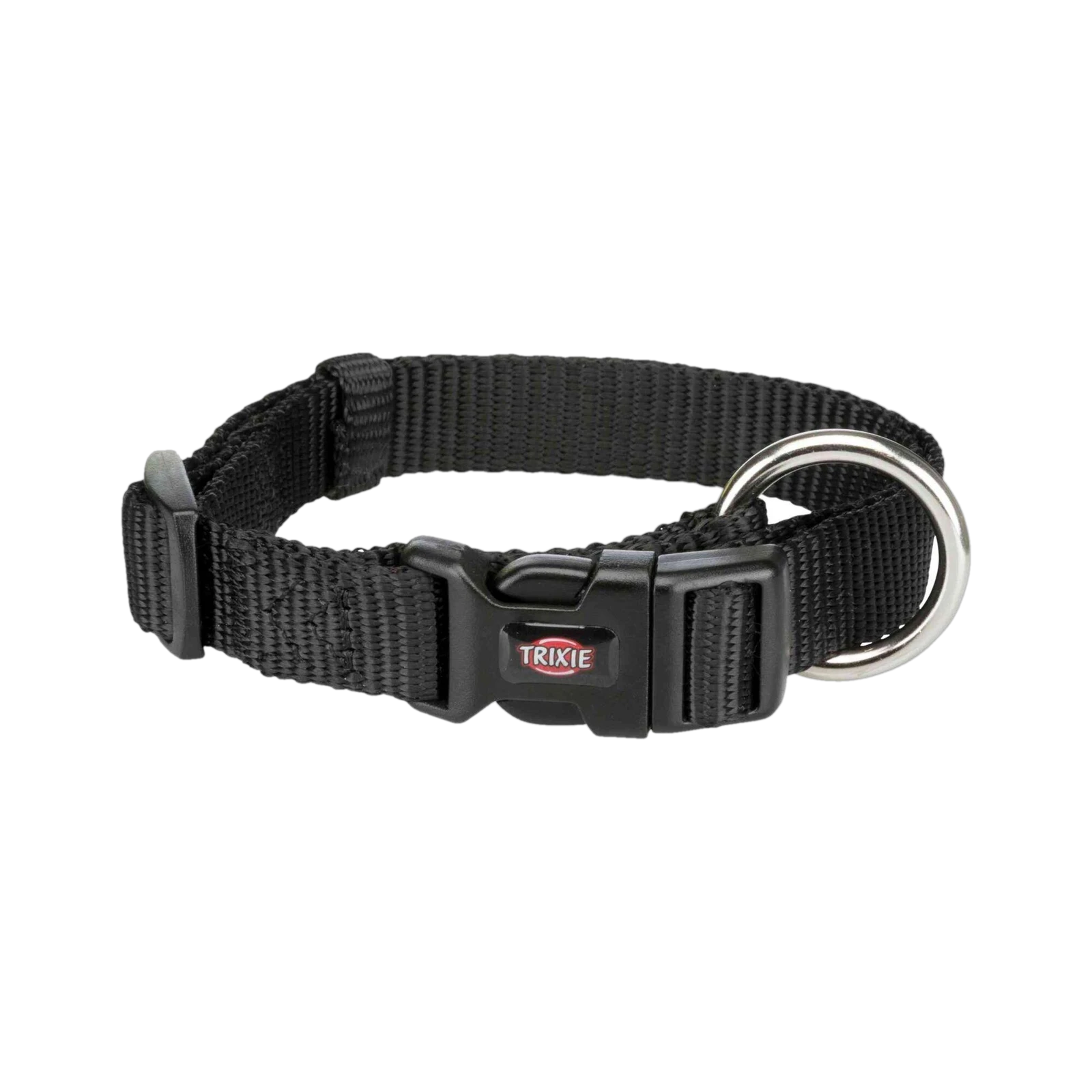 PREMIUM COLLAR S M 30 45CM 15MM JET BLACK