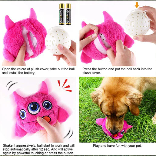PW TREMBLING MONSTER PINK