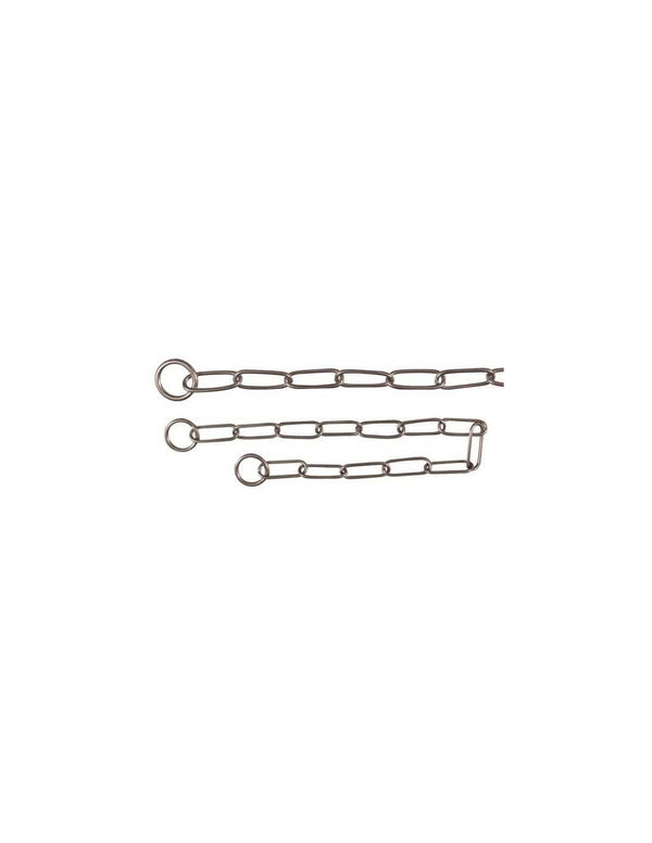 TRIXIE LONG LINK CHOKE CHAIN STAINLESS STEEL 23 INCH 4.0MM