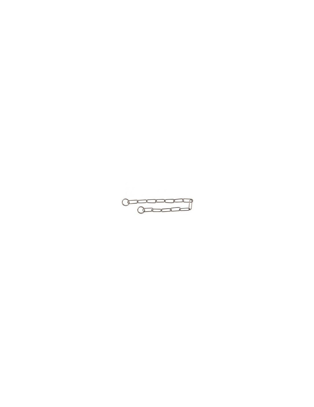 TRIXIE LONG LINK CHOKE CHAIN STAINLESS STEEL 23 INCH 4.0MM