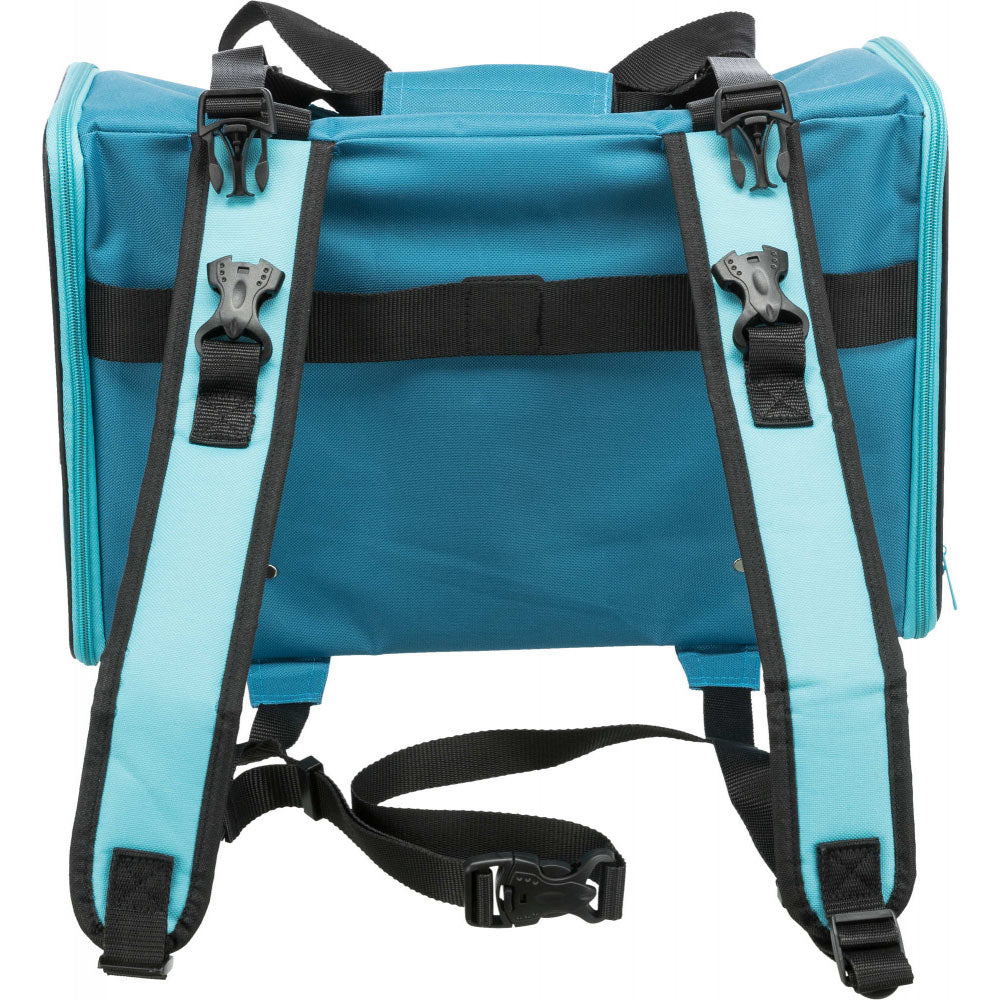 CONNOR BACKPACK 42X29X21CM BLACK BLUE