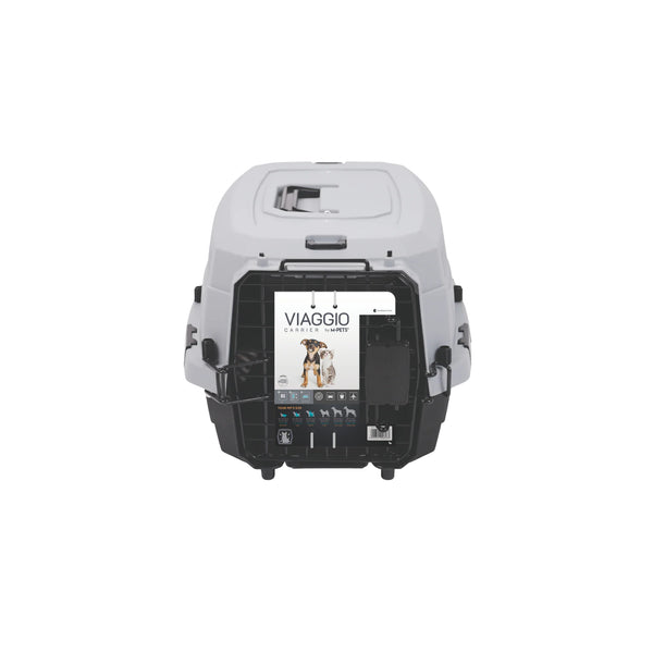 M PETS VIAGGIO CARRIER BLACK AND GREY MEDIUM 26.77